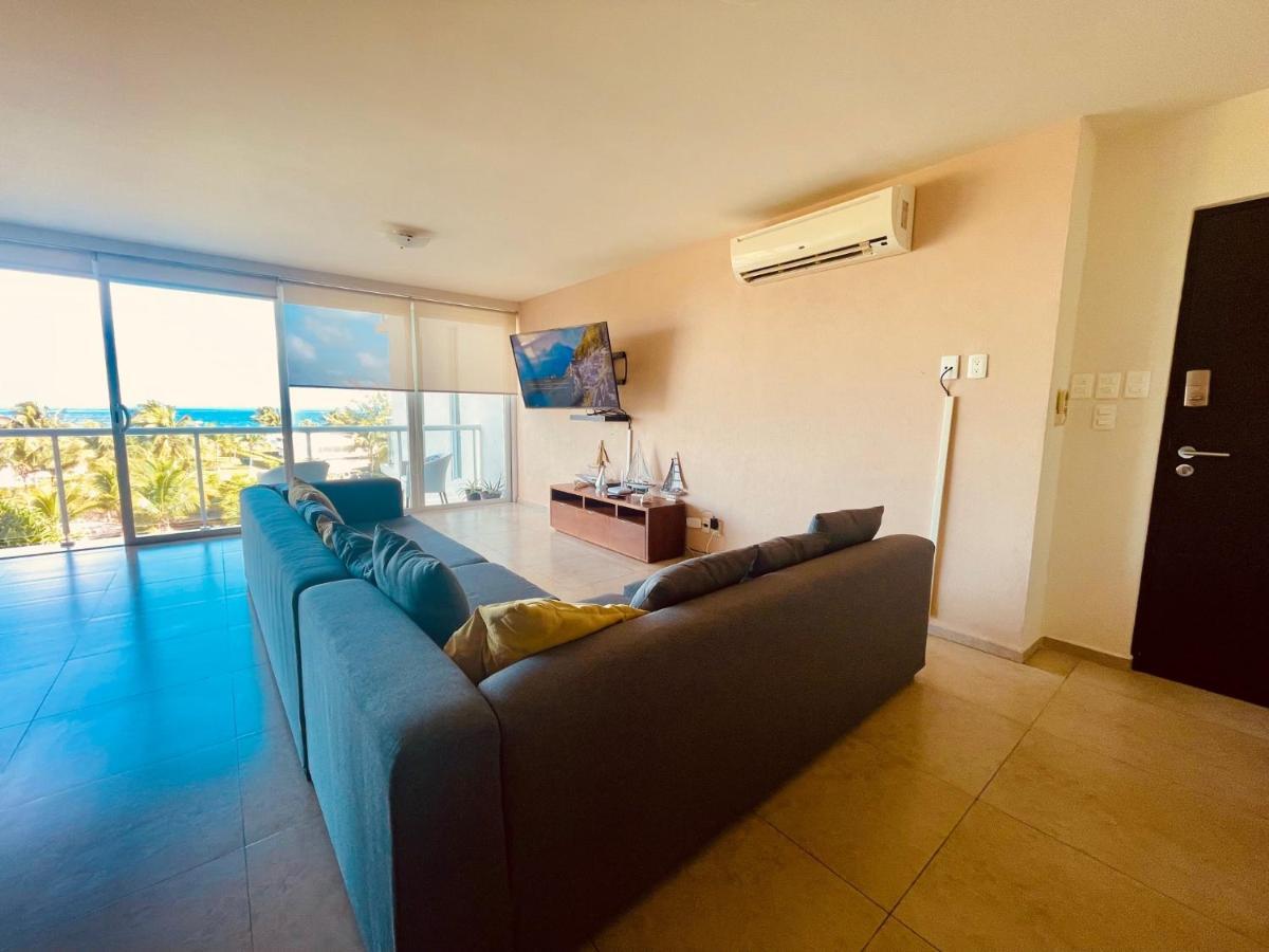 Punta Me Luxury Apartments Ocean View & Beach Front In Amara Cancun Bagian luar foto
